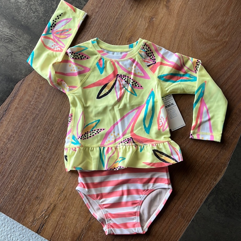 Rash Guard Baby Swim Set
